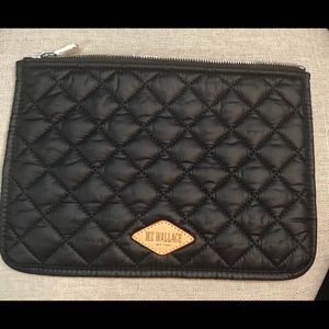 NWOT MZ Wallace Black Avery Pouch